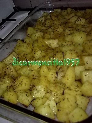 Cartofi taranesti cu pui si citrice