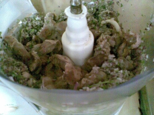 Rulada din organe de pasare