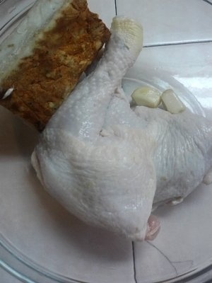 Pulpe impanate si garnitura