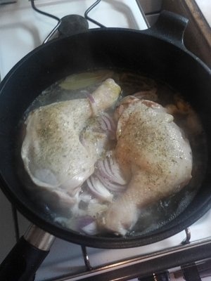 Pulpe impanate si garnitura