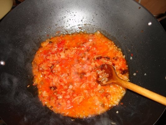 Cous cous in stil indian