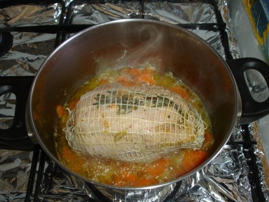 Arosto con le patate (Cotlet de porc cu cartofi)