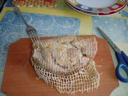 Arosto con le patate (Cotlet de porc cu cartofi)