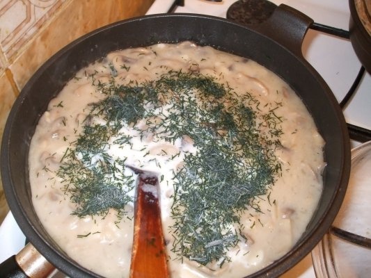 Ciulama de ciuperci la Doubletta