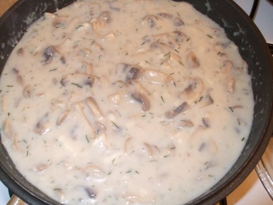 Ciulama de ciuperci la Doubletta