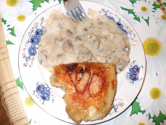 Ciulama de ciuperci la Doubletta