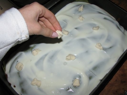 Lasagna cu legume, pasta de rosii si zacusca cu vinete