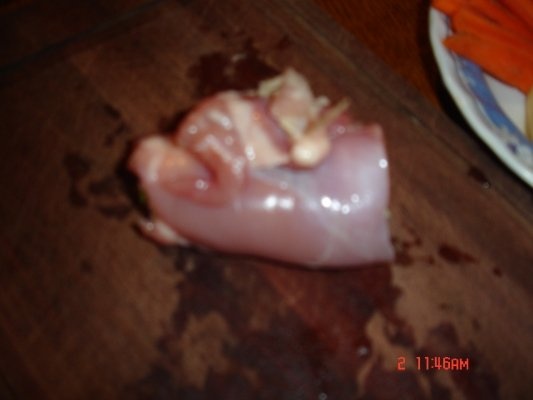 Pulpe de pui umplute