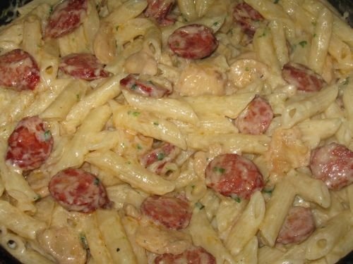 Carnaciori cu penne si ciuperci