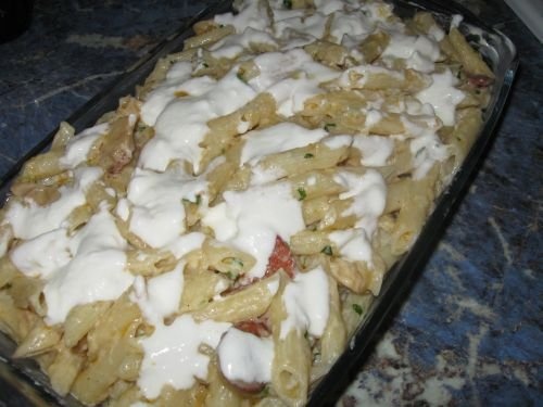 Carnaciori cu penne si ciuperci