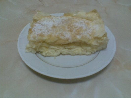 Placinta cu branza dulce