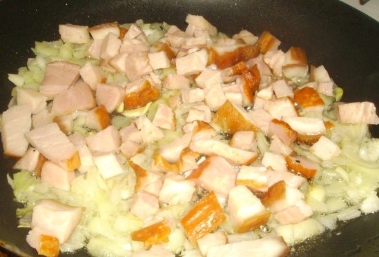 Mancare de  Legume cu costita afumata