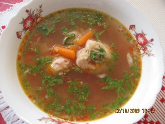 Ciorba de potroace sin tacamuri de curcan
