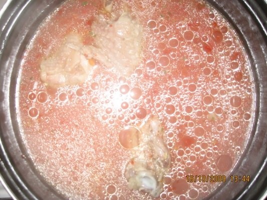 Ciorba de potroace sin tacamuri de curcan