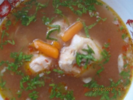 Ciorba de potroace sin tacamuri de curcan