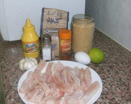 Fish finger (file de peste pane)