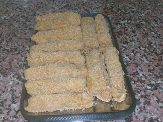 Fish finger (file de peste pane)