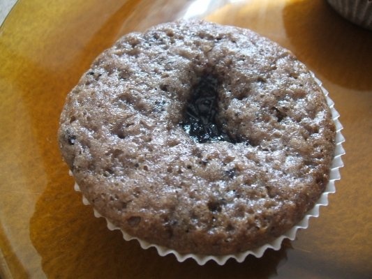 Muffins/briose cu dulceata de afine