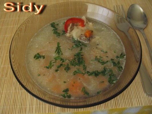 Ciorba de pui a la grec