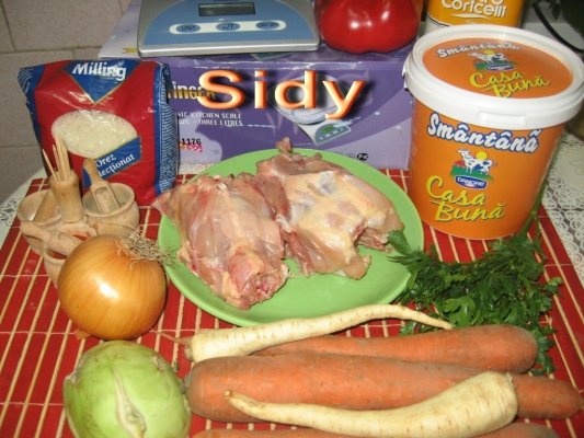 Ciorba de pui a la grec