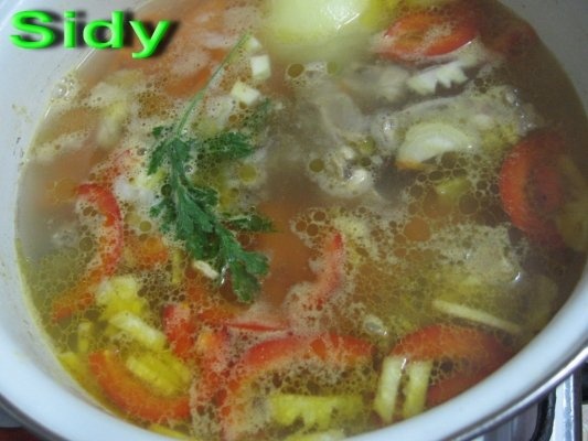 Ciorba de pui a la grec