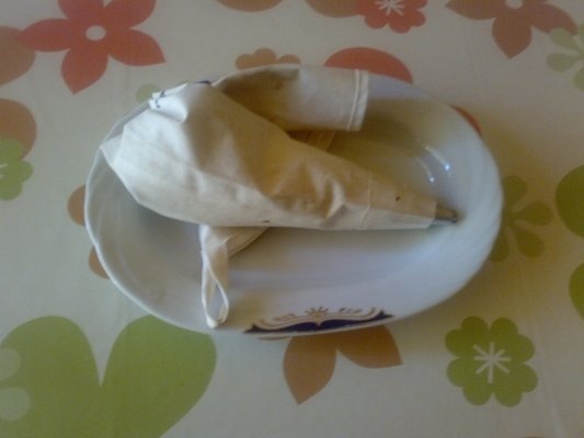 Pandispan cu chantilly de ciocolata