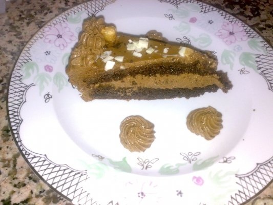 Pandispan cu chantilly de ciocolata