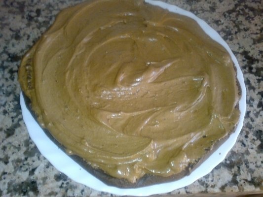 Pandispan cu chantilly de ciocolata