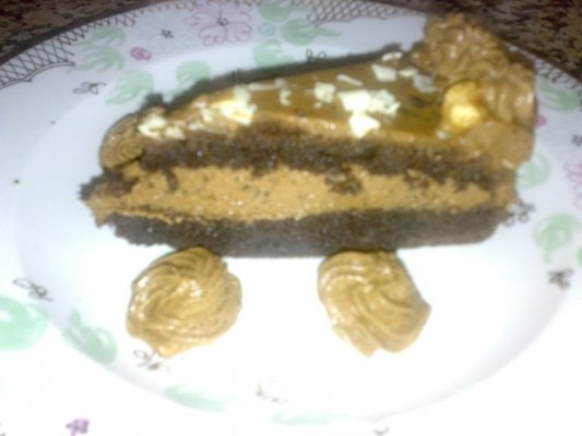 Pandispan cu chantilly de ciocolata