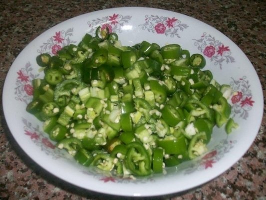 Masline verzi murate