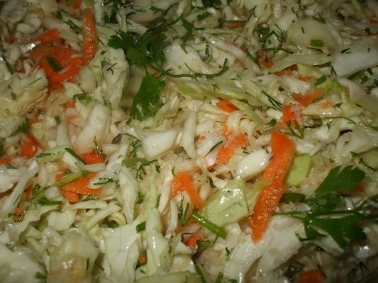 Varza tocata murata la borcan