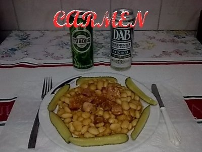 Iahnie de fasole alba, cu ciolan afumat