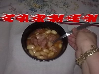 Iahnie de fasole alba, cu ciolan afumat