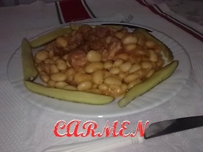 Iahnie de fasole alba, cu ciolan afumat