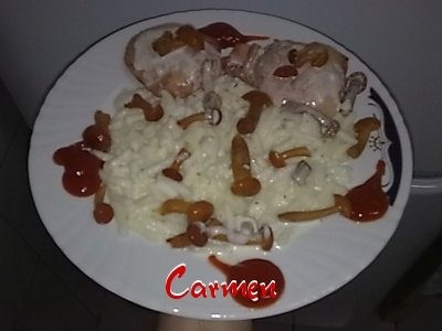 Friptura de curcan, cu paste si sos Gran Cucina