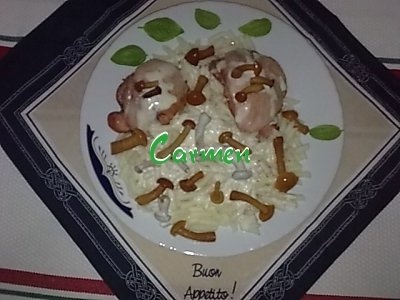 Friptura de curcan, cu paste si sos Gran Cucina