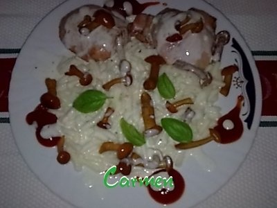 Friptura de curcan, cu paste si sos Gran Cucina