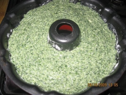 Rulada cu spanac si branza de vaci