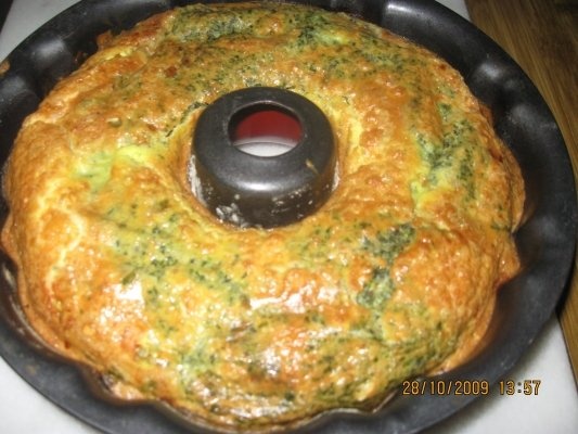 Rulada cu spanac si branza de vaci