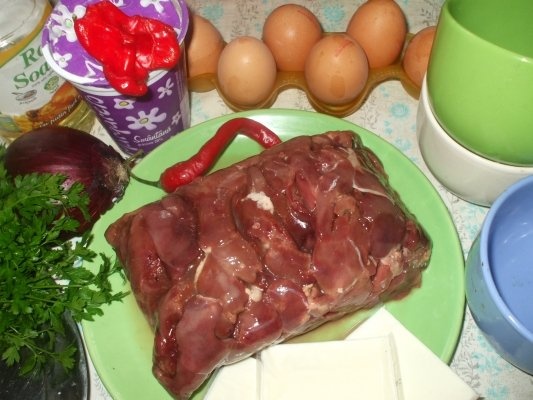 Aperitiv cu ficatei de pui si oua (mini drob)