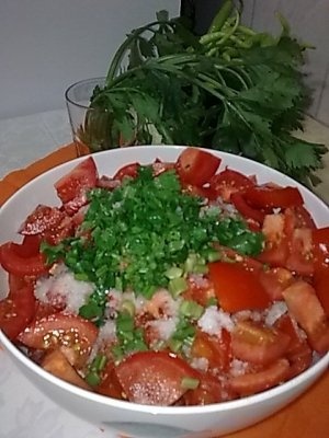 Rosii cu telina si ardei iute pentru ciorbe