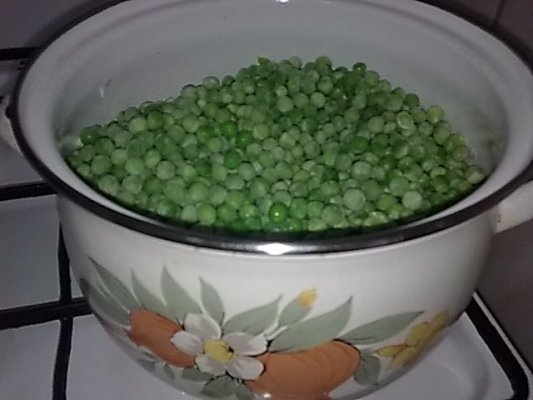 Piept de pui cu mazare