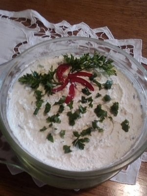 Pasta de branza de vaci