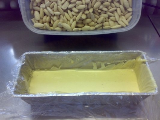 Semifreddo cu fructe uscat, alune si nuci