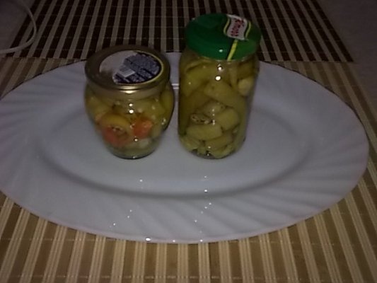 Ardei bulgaresti la borcan