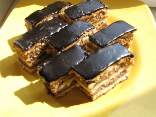 Prajitura cu nuca Jerbou