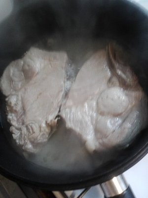 Friptura la dubletta cu salata de ghebe