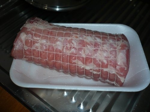 Friptura de porc cu sos de alune