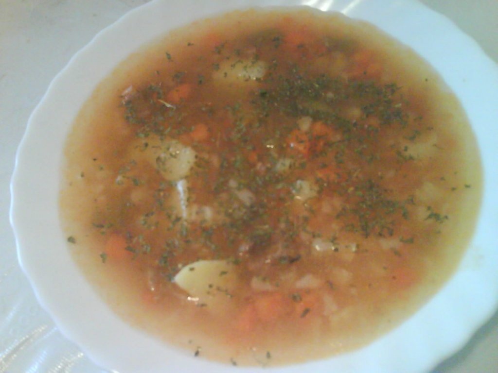 Ciorba de legume cu carne de vita