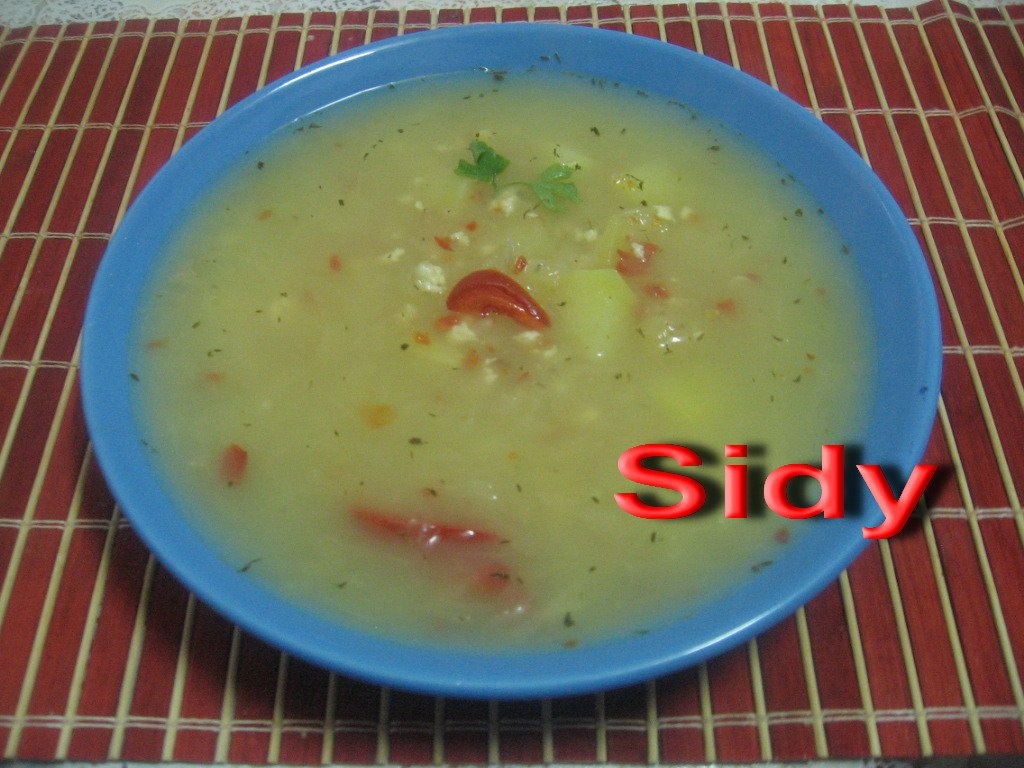 Ciorba de dovleac cu cartofi